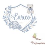 matriz de bordado brasao carro ursinho-enrico 18