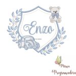 matriz de bordado brasao carro ursinho-enzo 17