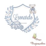 matriz de bordado brasao carro ursinho-leonardo 51