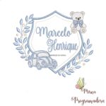 matriz de bordado brasao carro ursinho-marcelo henrique