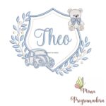 matriz de bordado brasao carro ursinho-theo 55