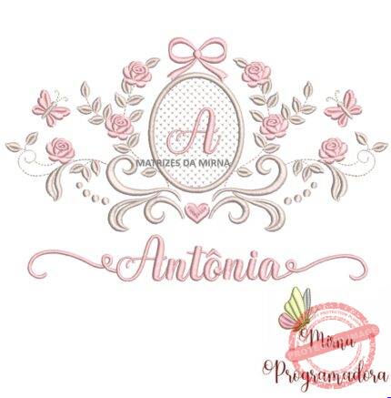 matriz de bordado moldura arabesco antonia 48