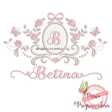 matriz de bordado moldura arabesco betina 42