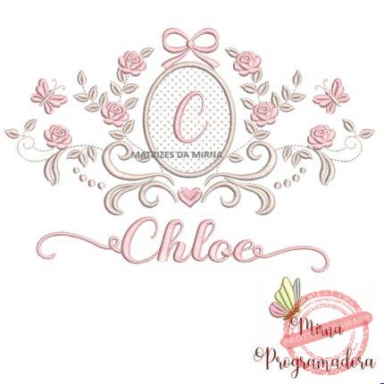 matriz de bordado moldura arabesco chloe 49