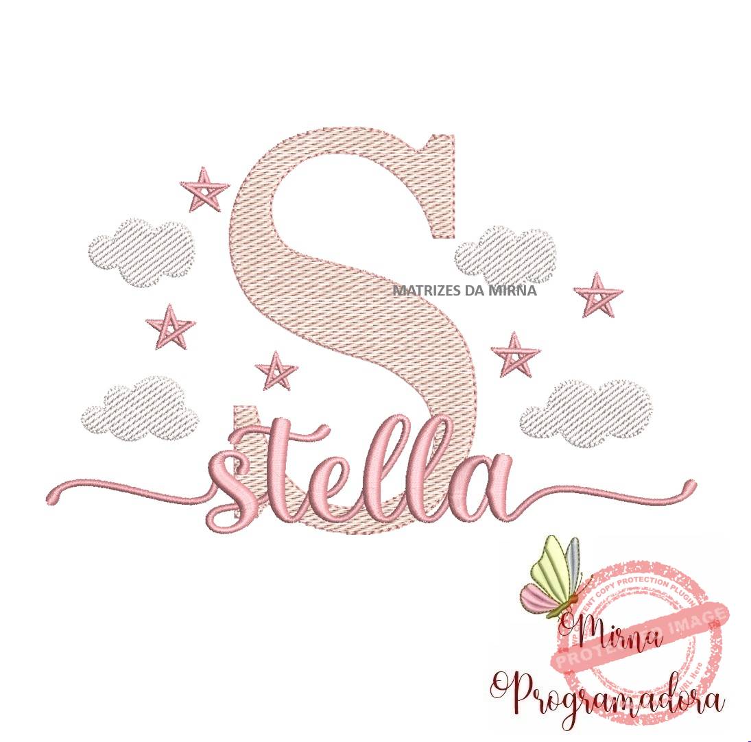 1matriz de bordado estrelas nuvens nome stella 1matriz-de-bordado-estrelas-nuvens-nome-stella