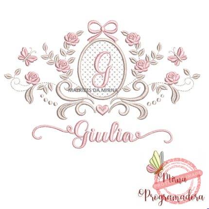 matriz de bordado moldura arabesco giulia 57