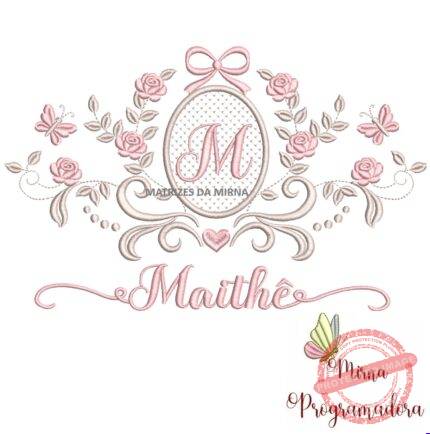 matriz de bordado moldura arabesco maithe 68