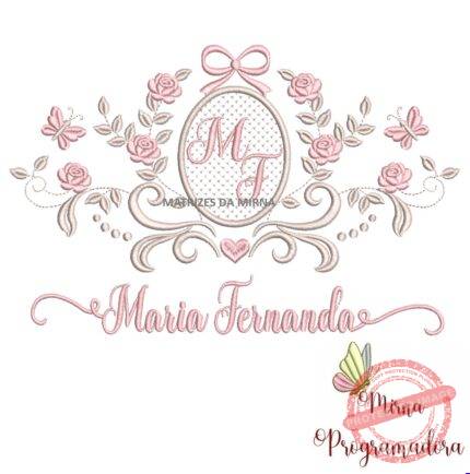 matriz de bordado moldura arabesco maria fernanda 44