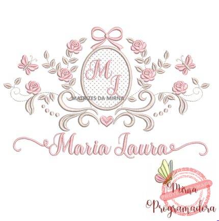 matriz de bordado moldura arabesco maria laura 39