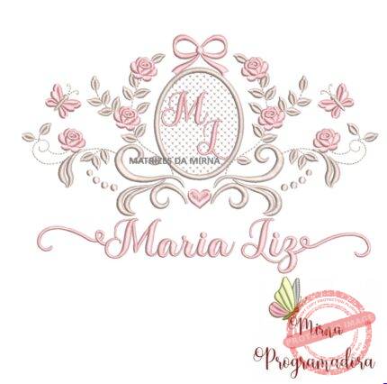 matriz de bordado moldura arabesco maria liz 41