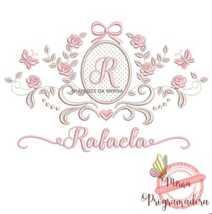 matriz de bordado moldura arabesco rafaela 67