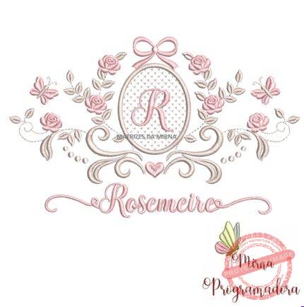 matriz de bordado moldura arabesco rosemeire 69