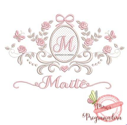 matriz de bordado moldura arabesco maite 14