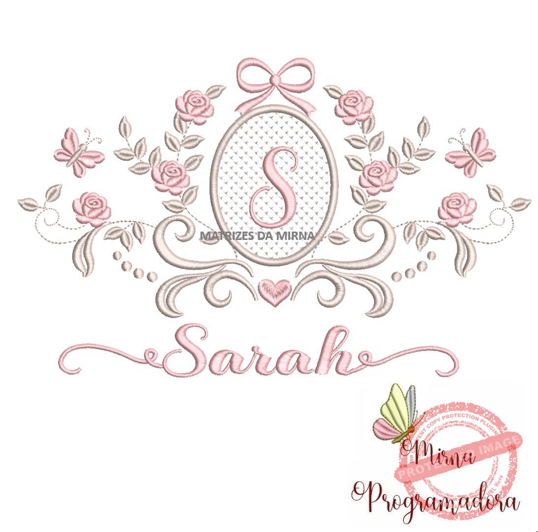 matriz de bordado moldura arabesco sarah32 matriz de bordado moldura arabesco sarah32 - Imagem 1