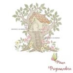 Matriz de Bordado Coleção Bosque Encantador Menina - Imagem 16