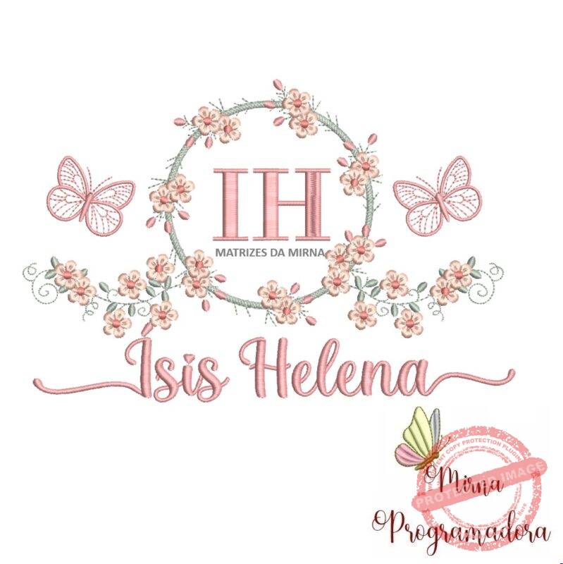 matriz-de-bordado-nome-isis-helena